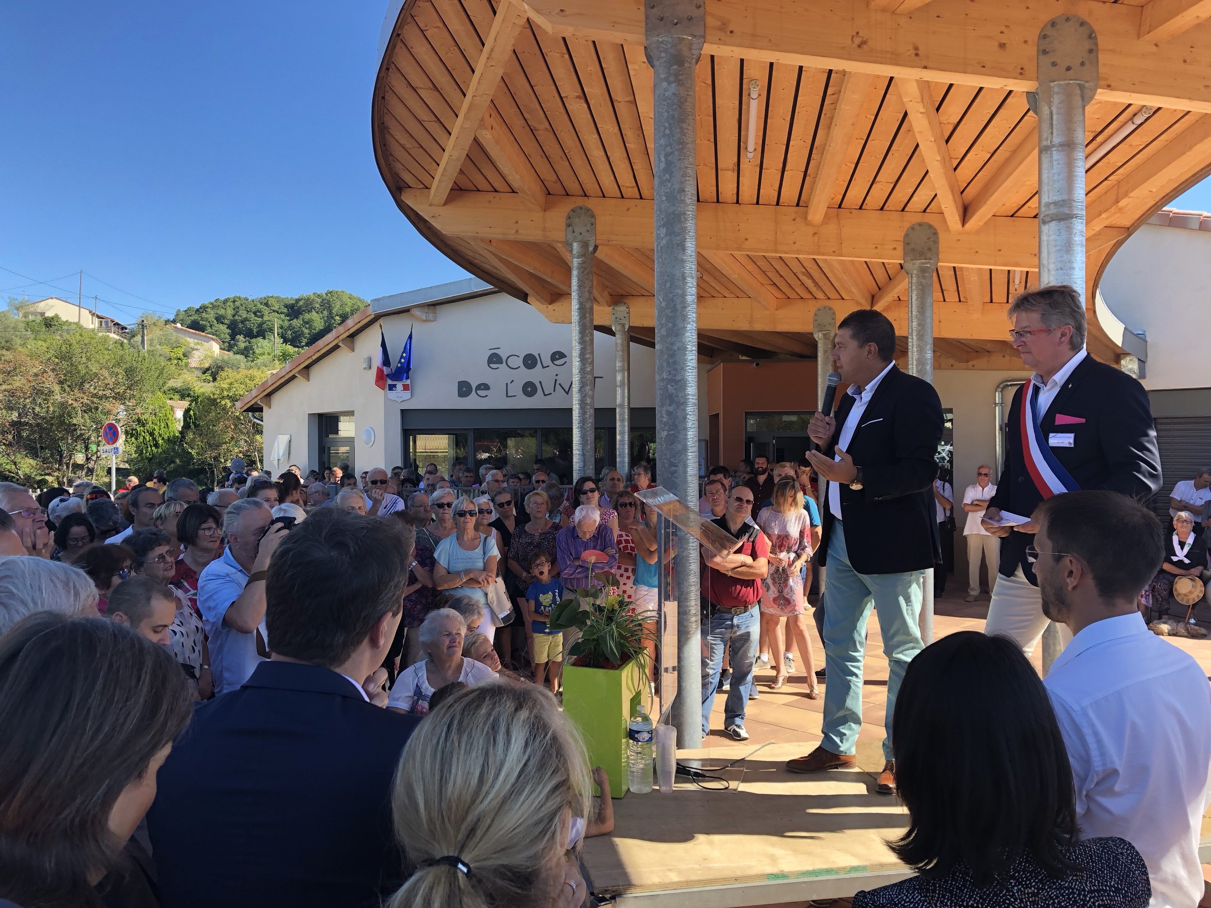 Inauguration de la nouvelle école d’Ucel