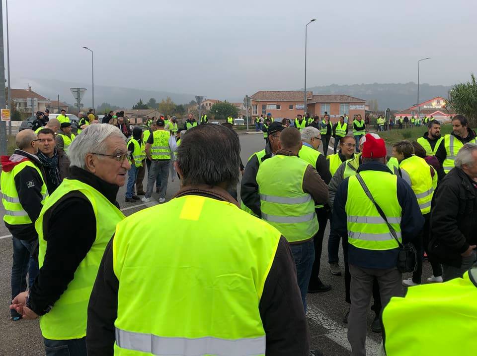 Gilets Jaunes : « Je suis solidaire de ce mouvement populaire d’essence citoyenne. »