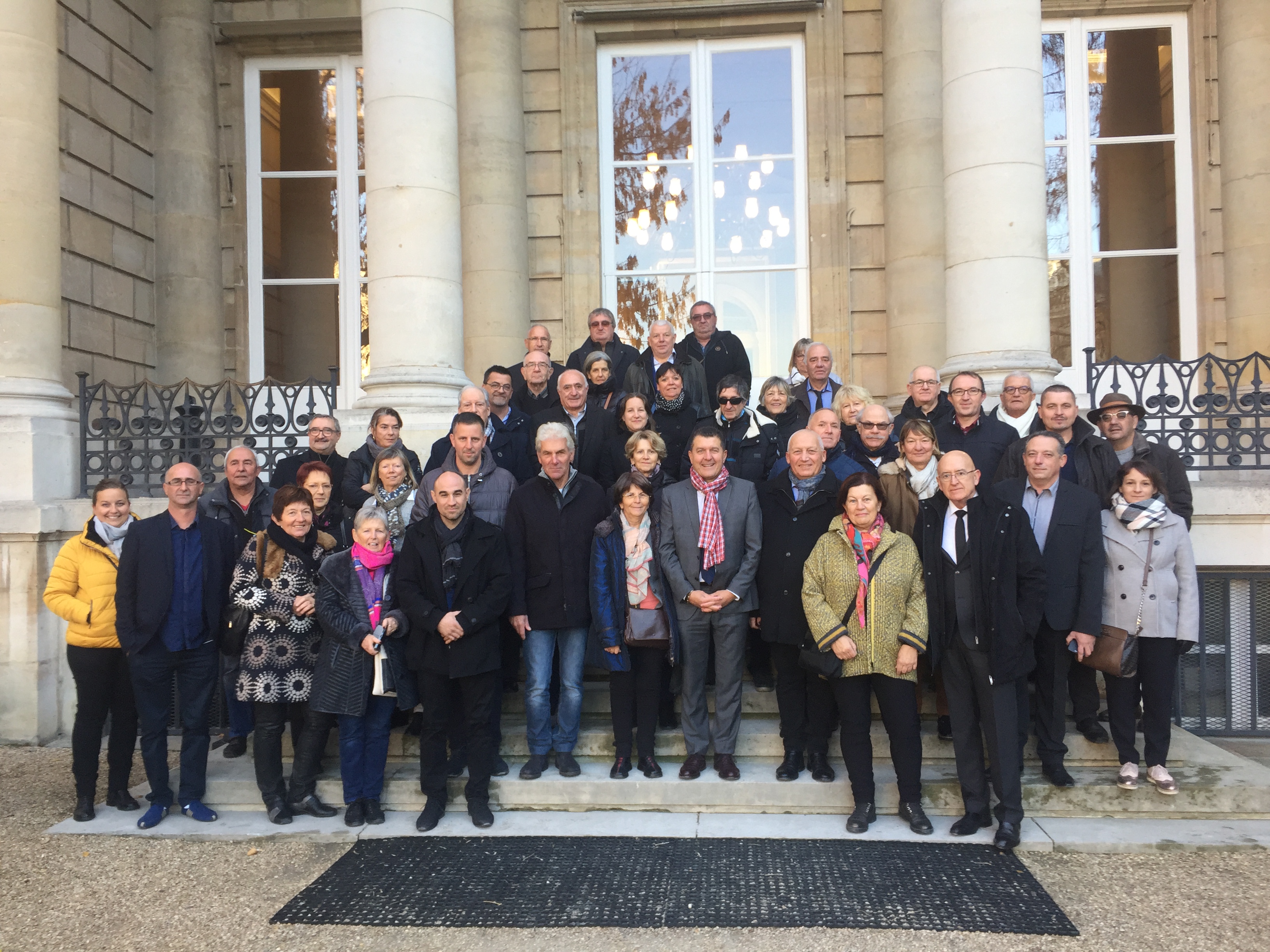 Accueil des élus ardéchois à l’occasion du Congrès des maires de France 2018