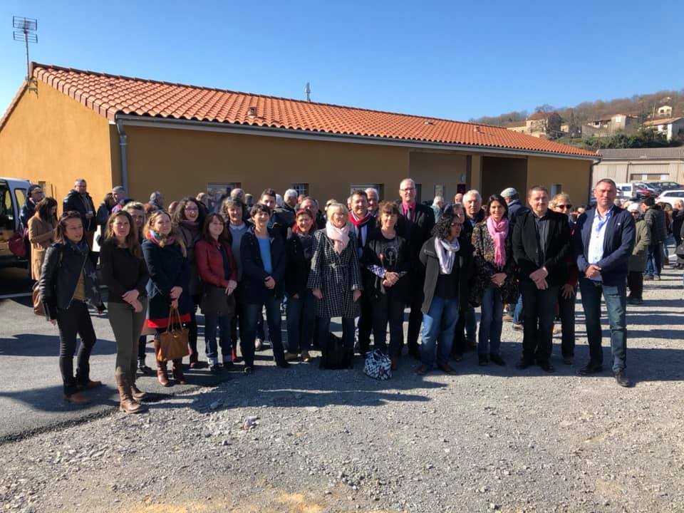 A Vesseaux pour l’inauguration du nouveau cabinet médical et de la place des Anciens Combattants.