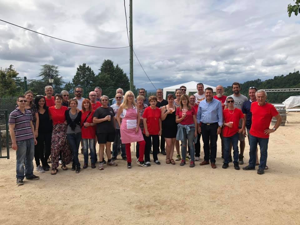 A Chassiers pour saluer les bénévoles du festival Caillette et Rosette