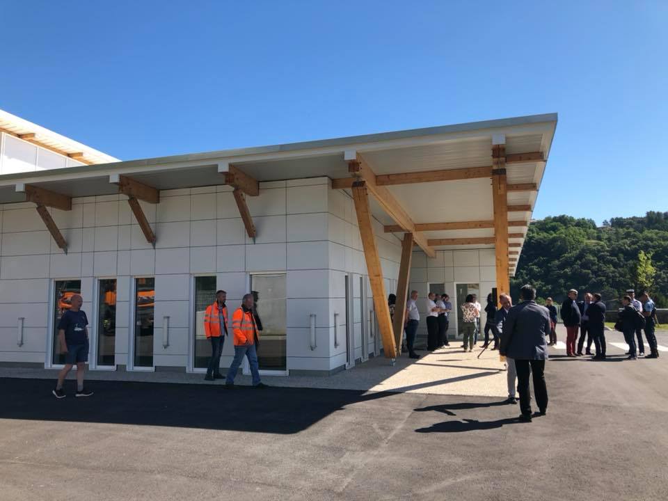 Inauguration du Centre d’Entretien et d’Intervention de Labégude sur la RN 102.