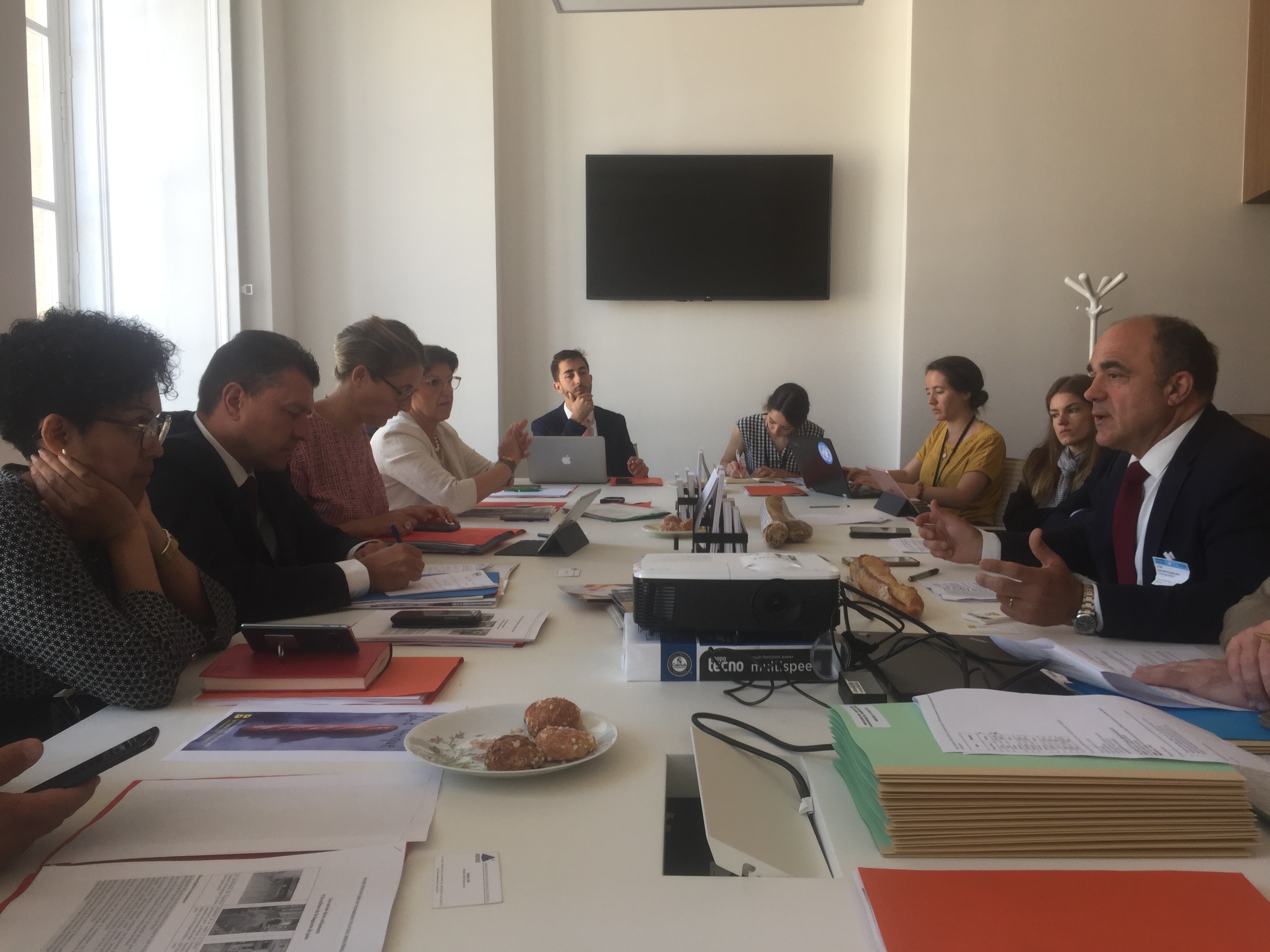 Réunion à l’Assemblée nationale avec l’UMIH et la Confédération Nationale de la Boulangerie-Pâtisserie Française