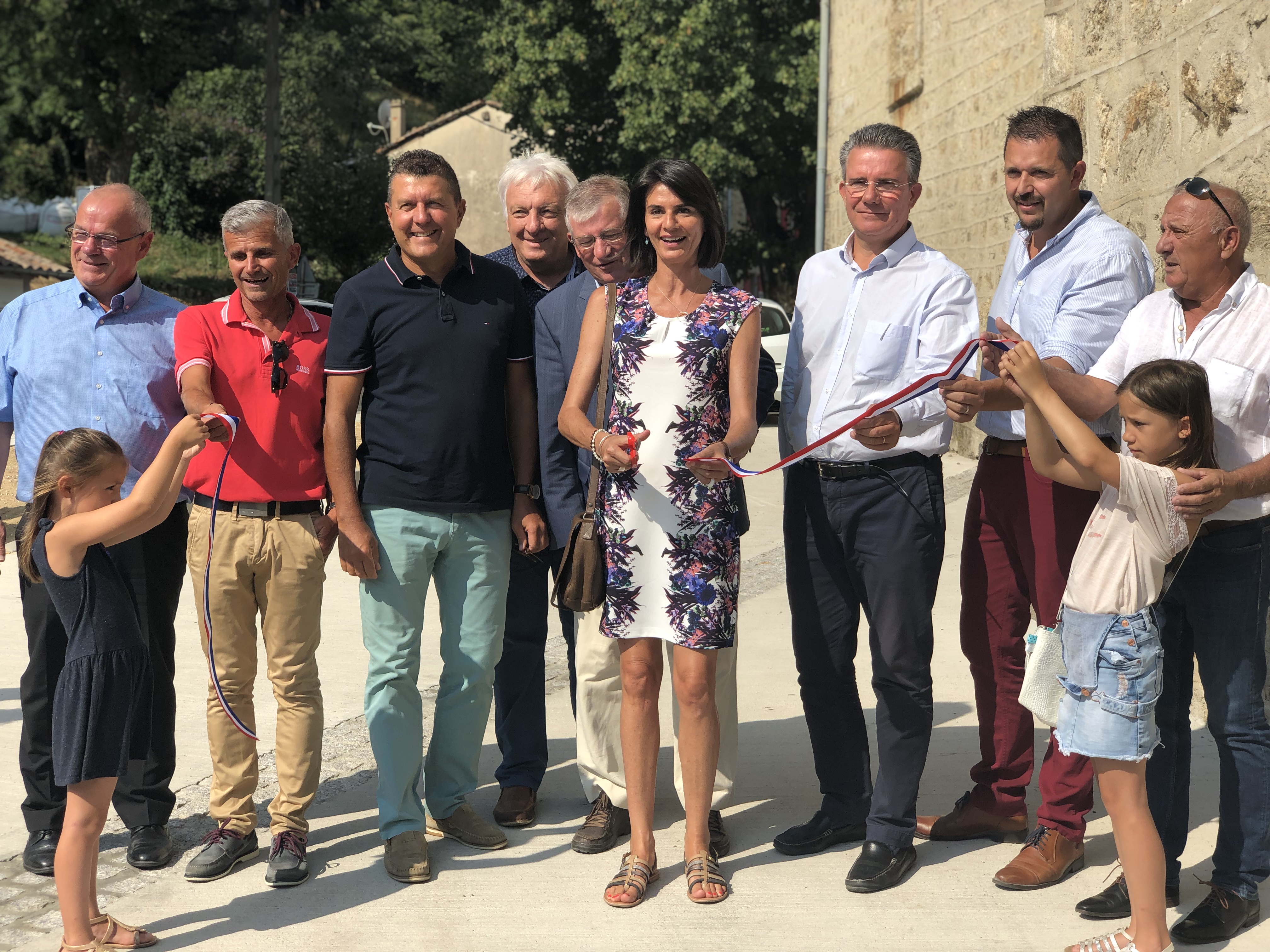 Inaugurations et visite au coeur de la vallée de la Besorgues