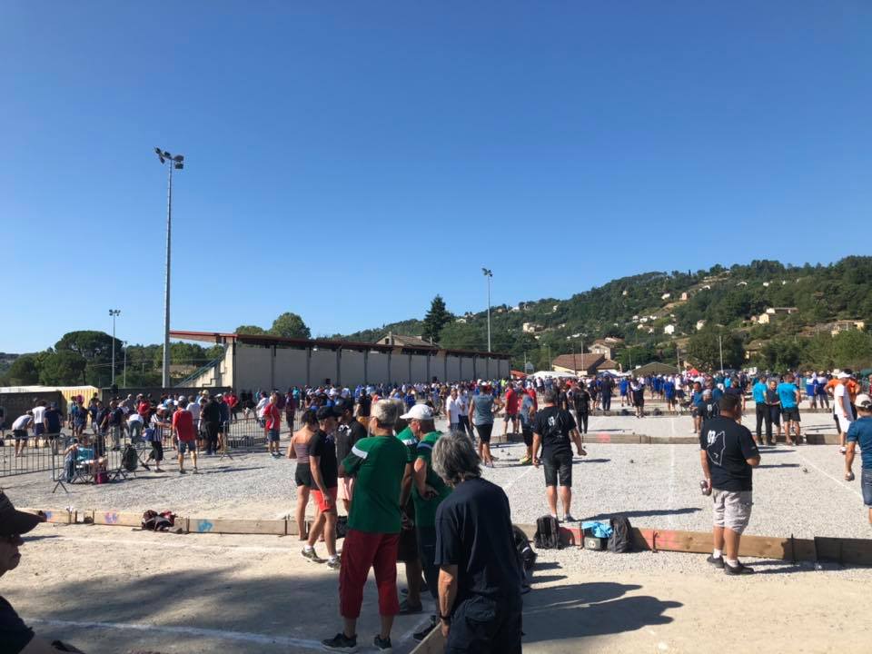 50ème édition du national de pétanque d’Aubenas