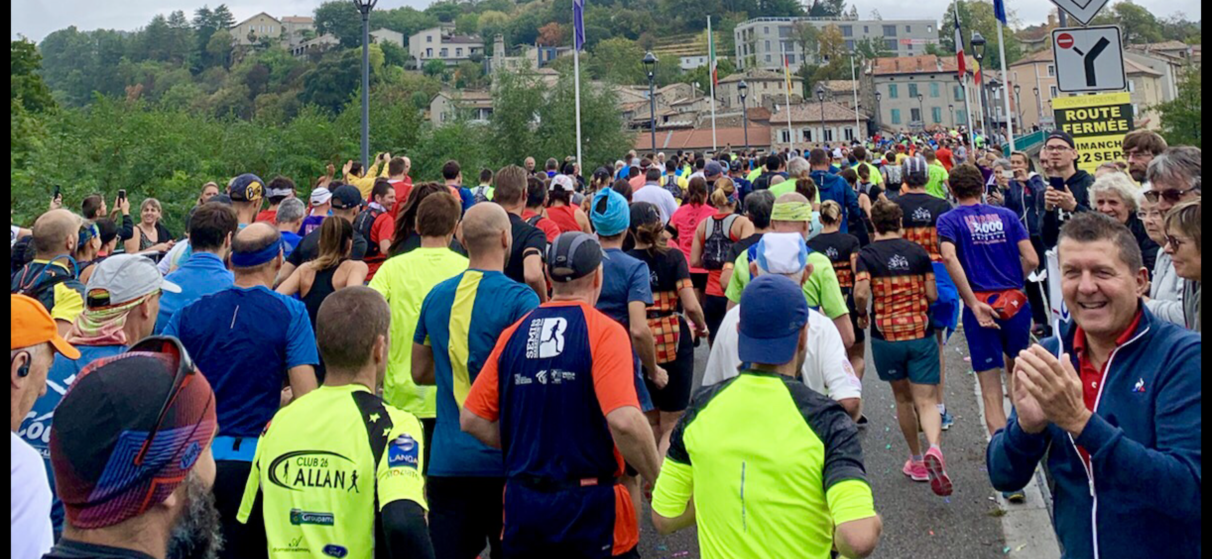 Départ de la troisième édition de l’Ardèche Run