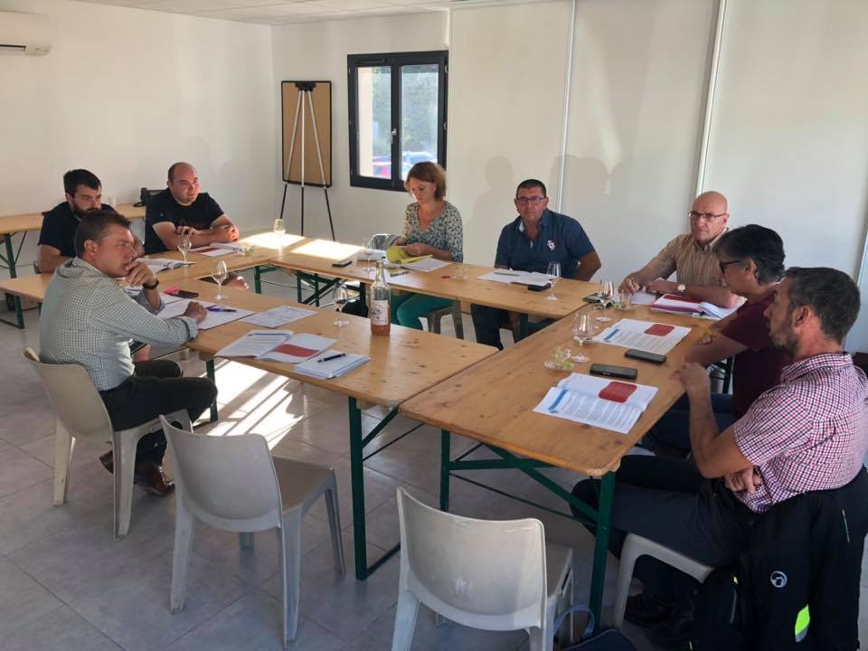 Réunion de travail avec la Chambre d’agriculture de l’Ardèche, la FDSEA et les JA 07