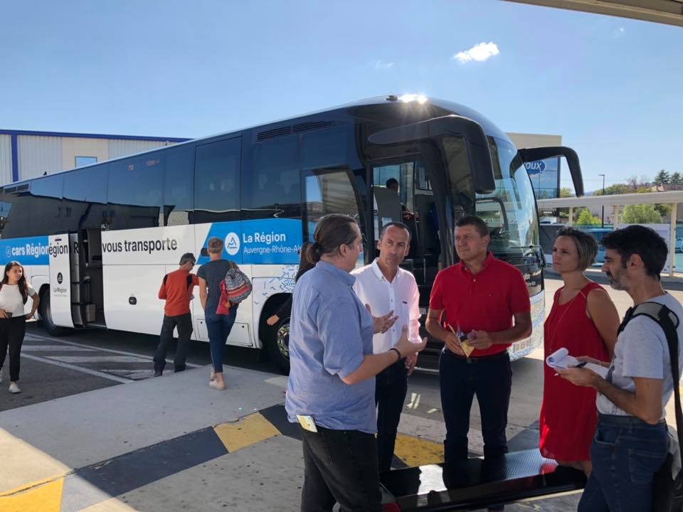 Une rentrée scolaire sous le signe de la mobilité à la gare routière d’Aubenas