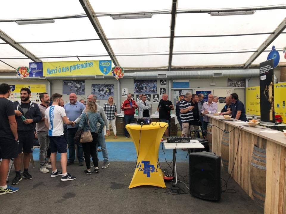 Lancement de la Coupe du Monde de rugby à la bodega du RCAV