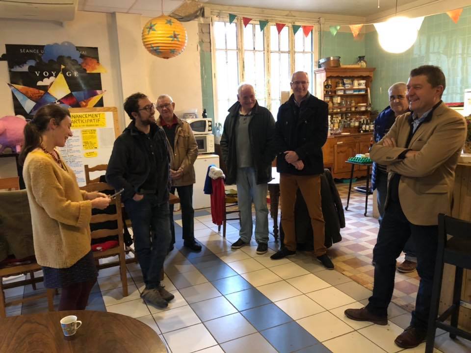 Visite des locaux de l’association Vesseaux-Mère