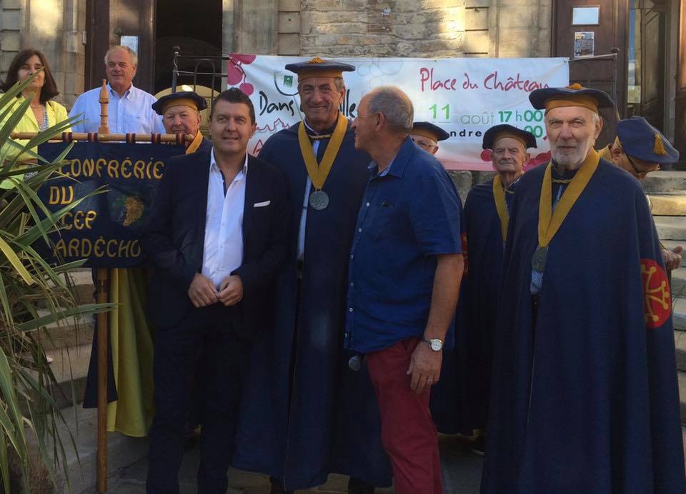 Soirée d’intronisation de la confrérie du Cep Ardéchois