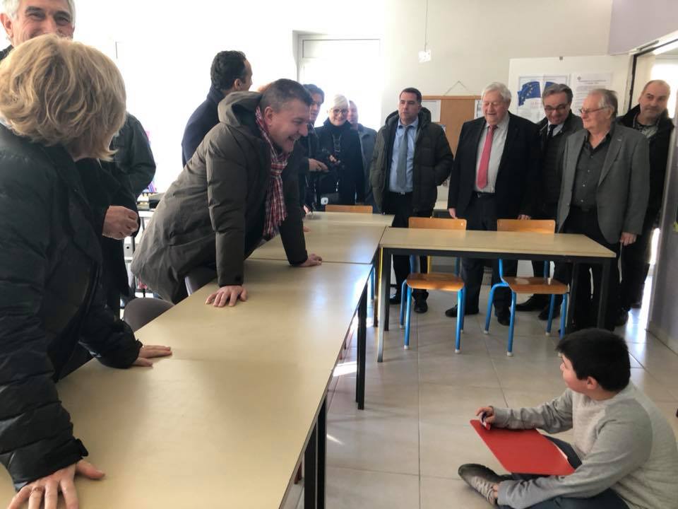 Inauguration de l’extension de l’école de Lussas