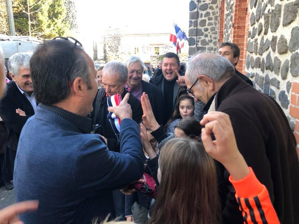 Double inauguration de l’école et de la mairie de Saint-Pons, sur le plateau du Coiron