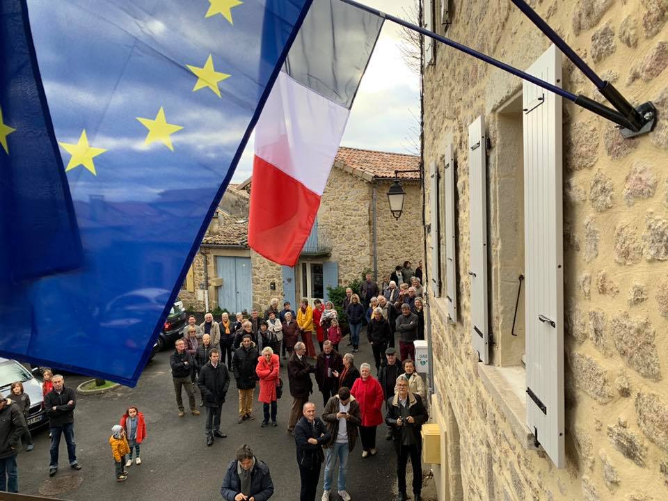 Inauguration de la rénovation de l’ancien bâtiment de la mairie de Saint-Andéol-de-Vals