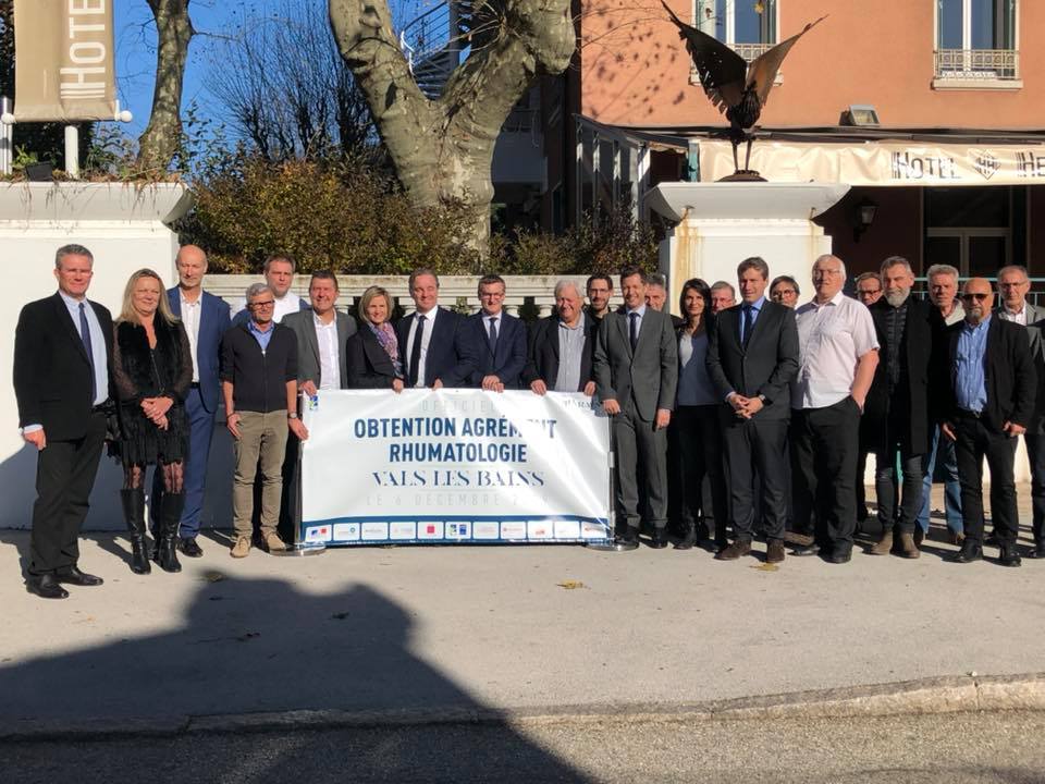 Les thermes de Vals-les-Bains obtiennent l’agrément rhumatologie