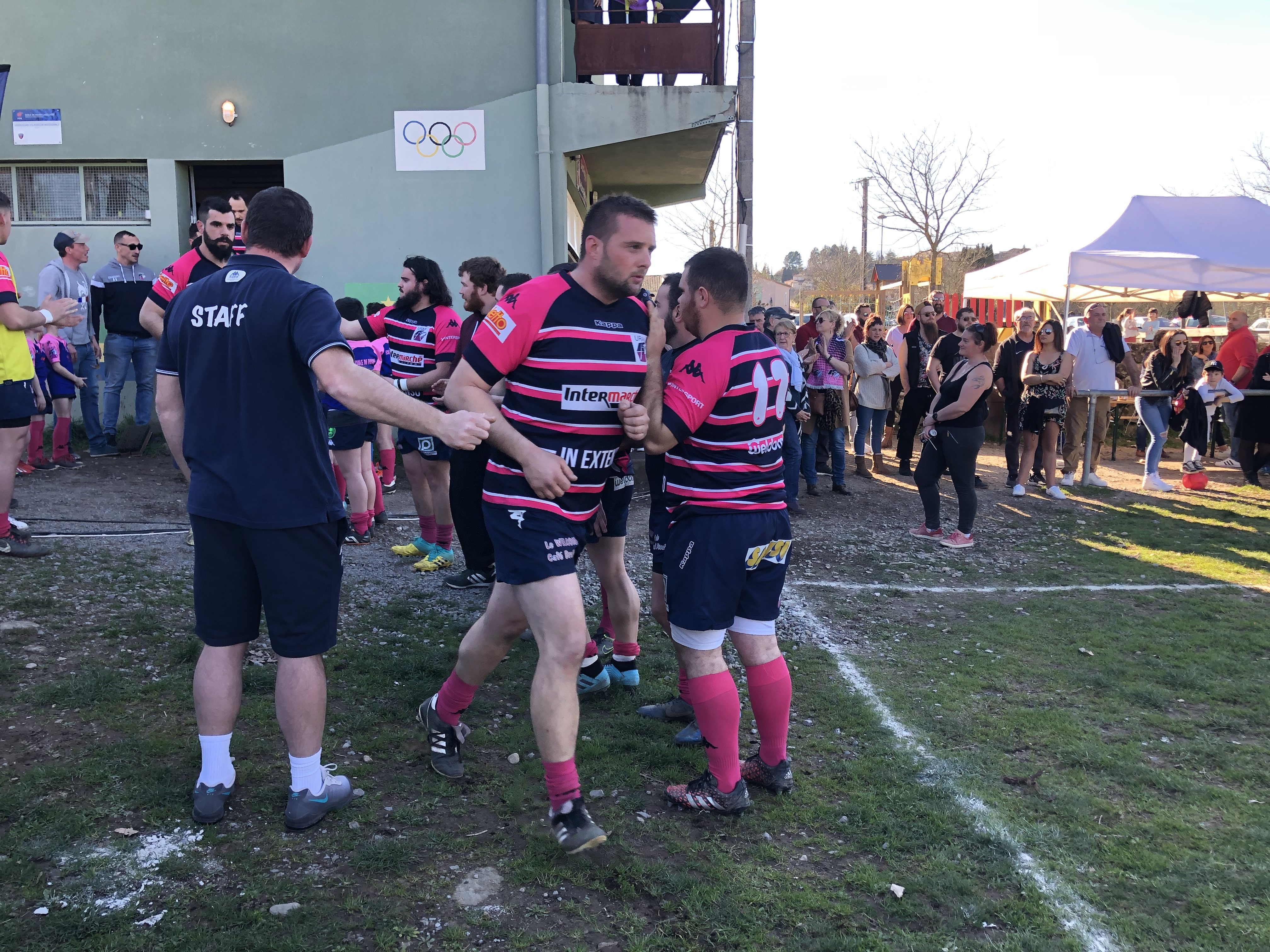 Jour de rugby à Joyeuse et Aubenas.