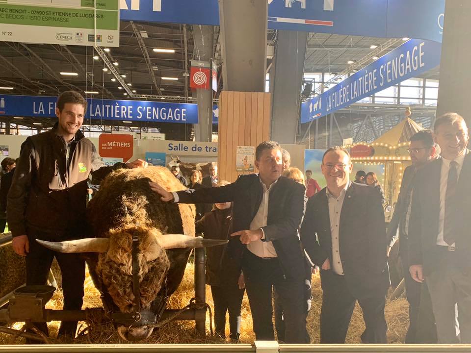 Formidable journée de travail au salon de l’Agriculture à Paris.