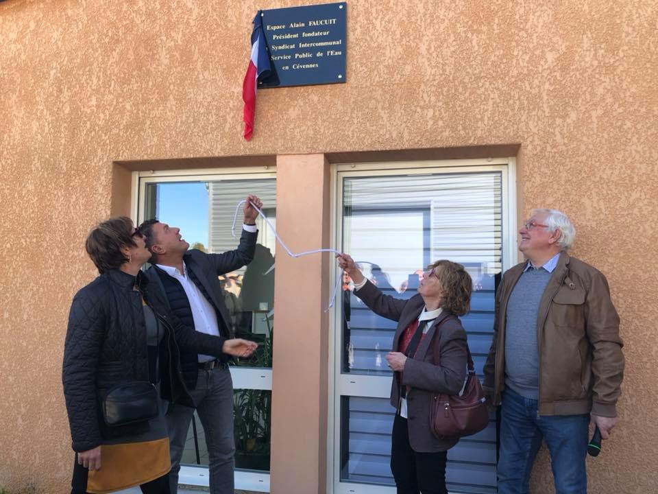 Hommage Républicain à Alain Faucuit.