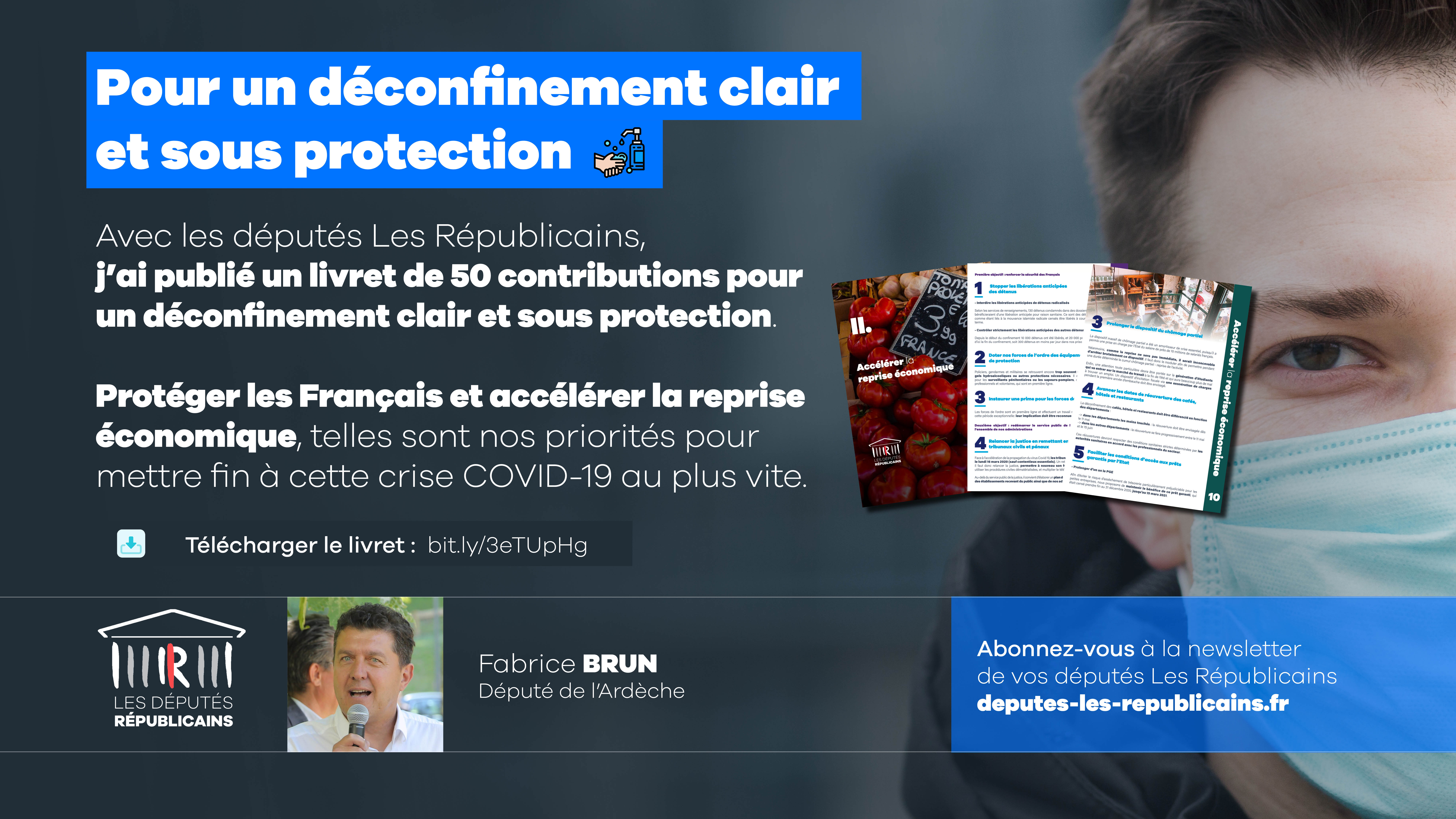 Pour un déconfinement clair et sous protection.