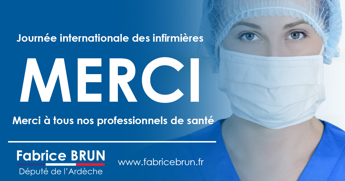 Journée internationale des infirmières et des infirmiers.