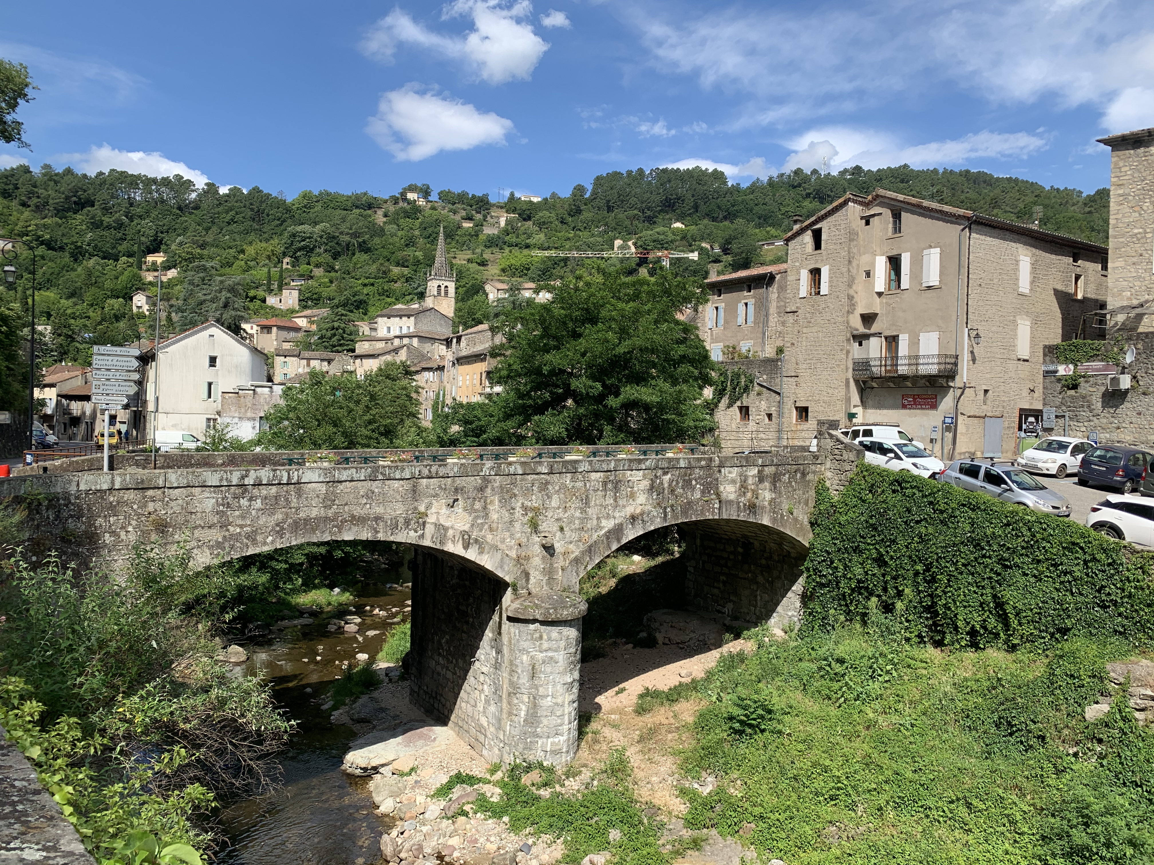 Journée de terrain sur le secteur de Largentière.