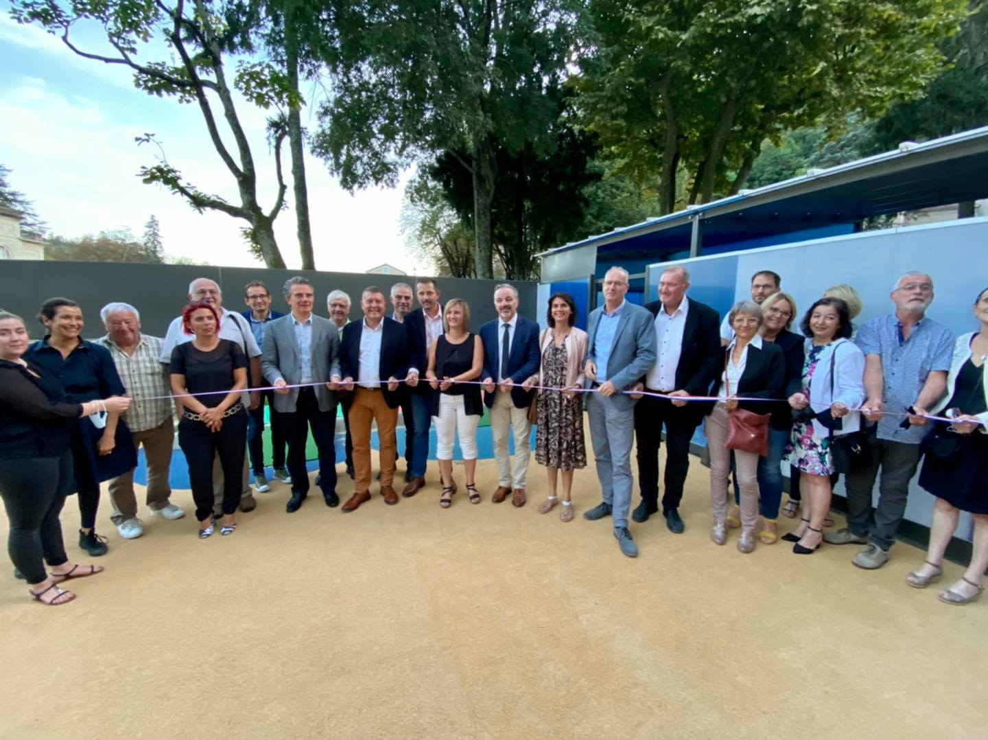 Inauguration de la crèche Les P’tits Loups à Vals-les-Bains.