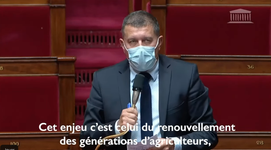 PLF 2022 : renouvellement des générations d’agriculteurs.