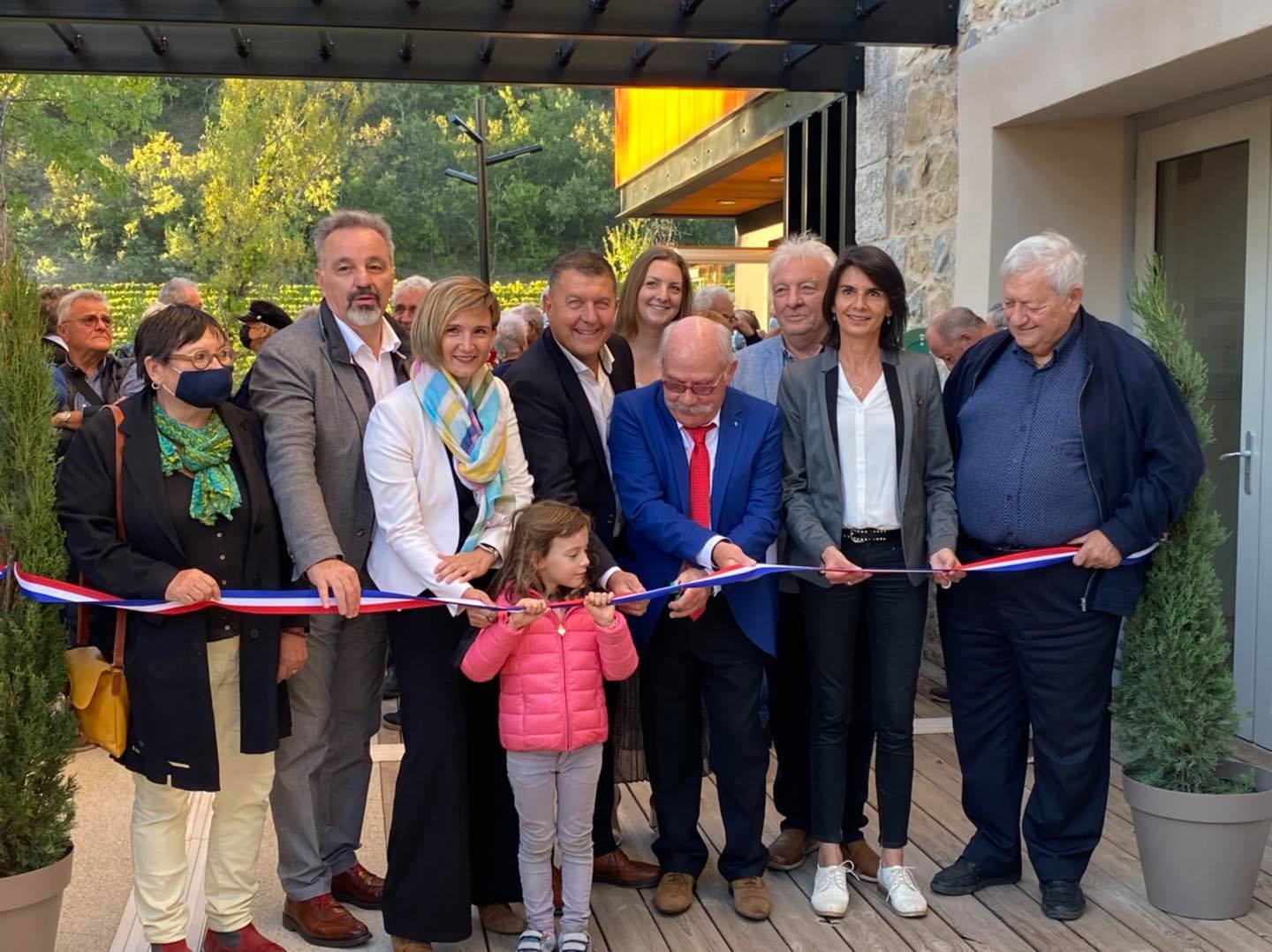 Inauguration de l’Espace Vendoule de Rochecolombe.