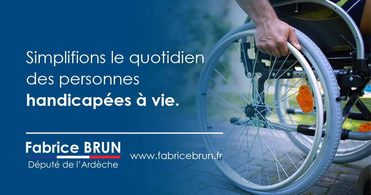 Une nouvelle fois mobilisé pour les personnes en situation de handicap.