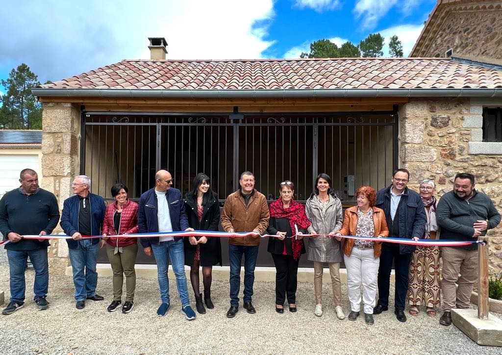 Inauguration de l’espace de convivialité des Salelles.