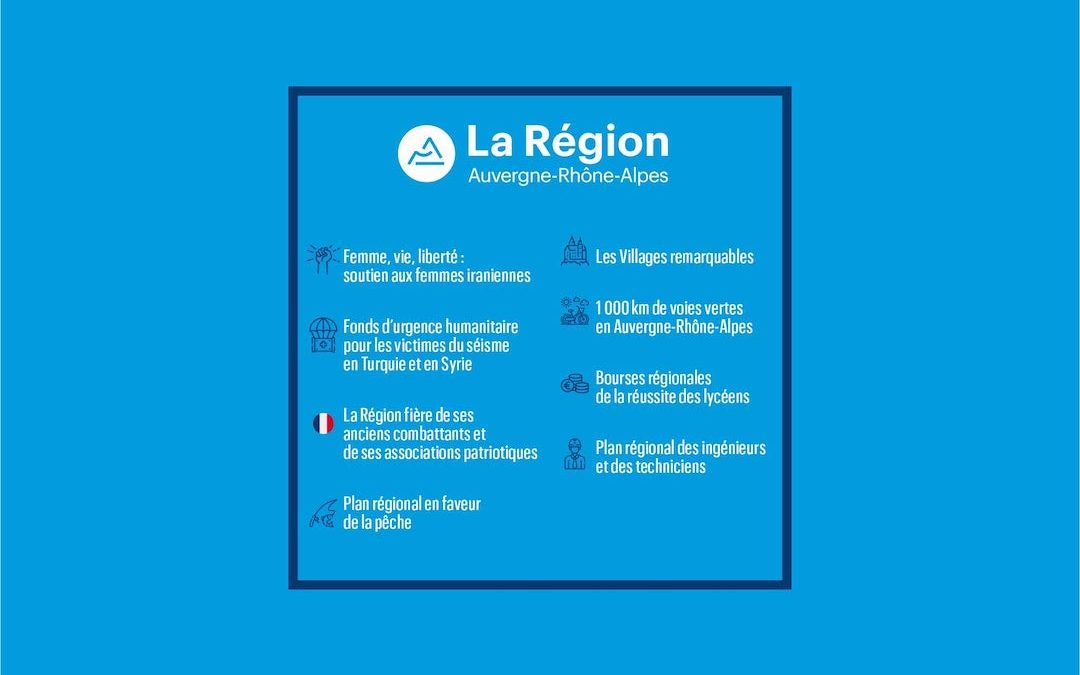 Assemblée plénière du 10 mars 2023 – Région Auvergne-Rhône-Alpes