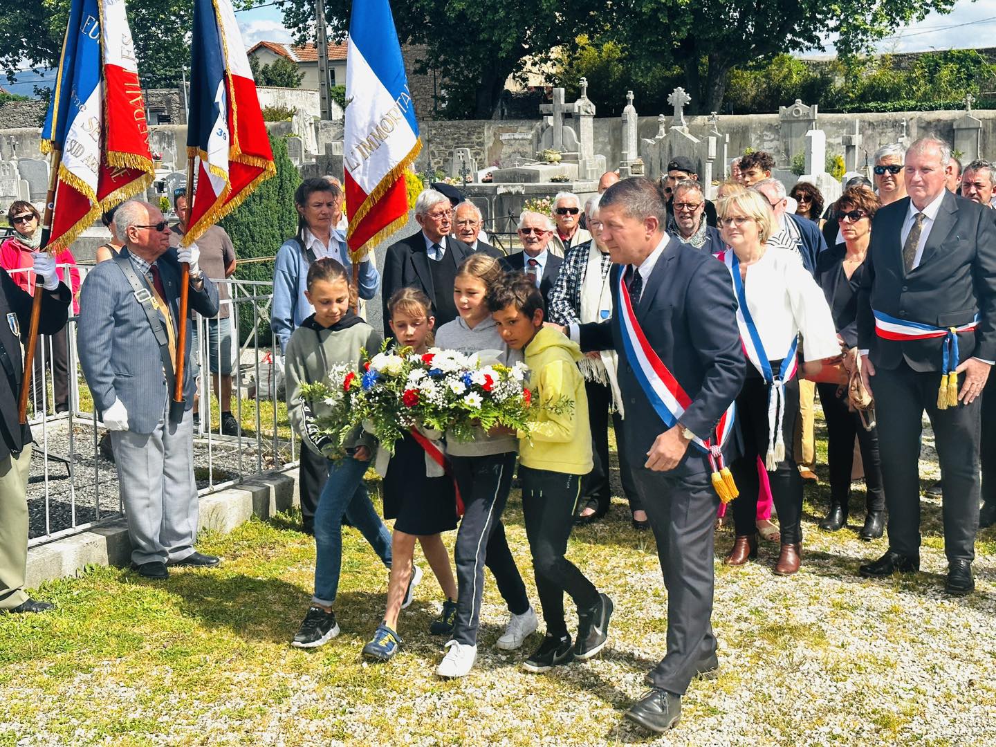 À Ucel et Aubenas pour la commémoration du 8 mai 1945