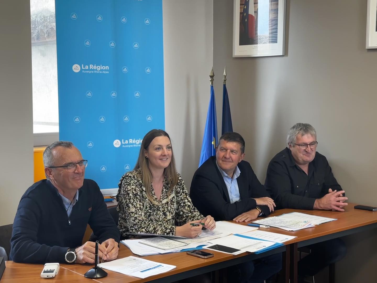 Pays Beaume-Drobie : signature du contrat région