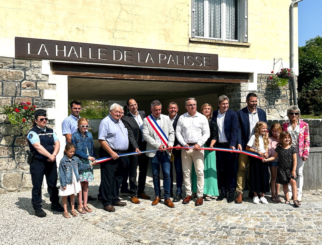 Au Cros-de-Géorand pour une double inauguration qui fait du bien