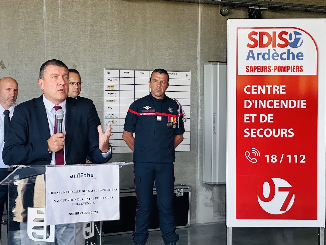 Quoi de mieux que la Journée nationale des sapeurs-pompiers pour inaugurer un nouveau Centre de secours ?