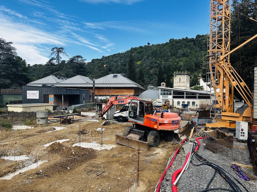 Vals-les-Bains : la maison de santé sort de terre