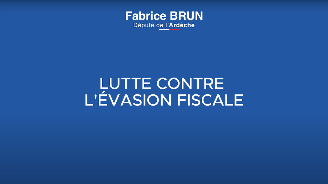 Lutte contre l’évasion fiscale