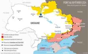 Carte de l'Ukraine