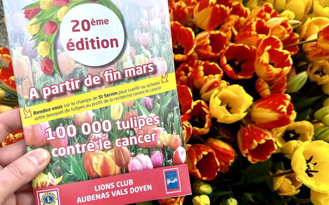 Opération 120 000 Tulipes contre le Cancer