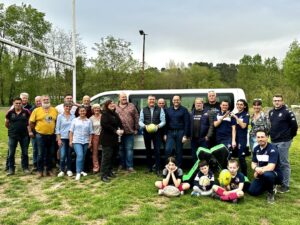 Remise des clés du minibus de l’URAM