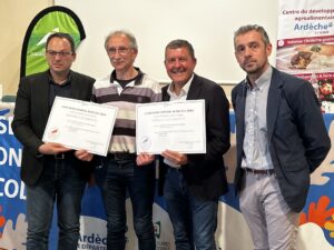 Sélectionner Pluie de médailles ardéchoises au Concours Général Agricole de Paris Pluie de médailles ardéchoises au Concours Général Agricole de Paris