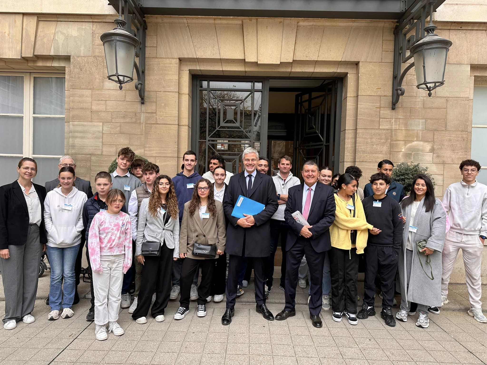 La jeunesse ardéchoise à l’Assemblée nationale