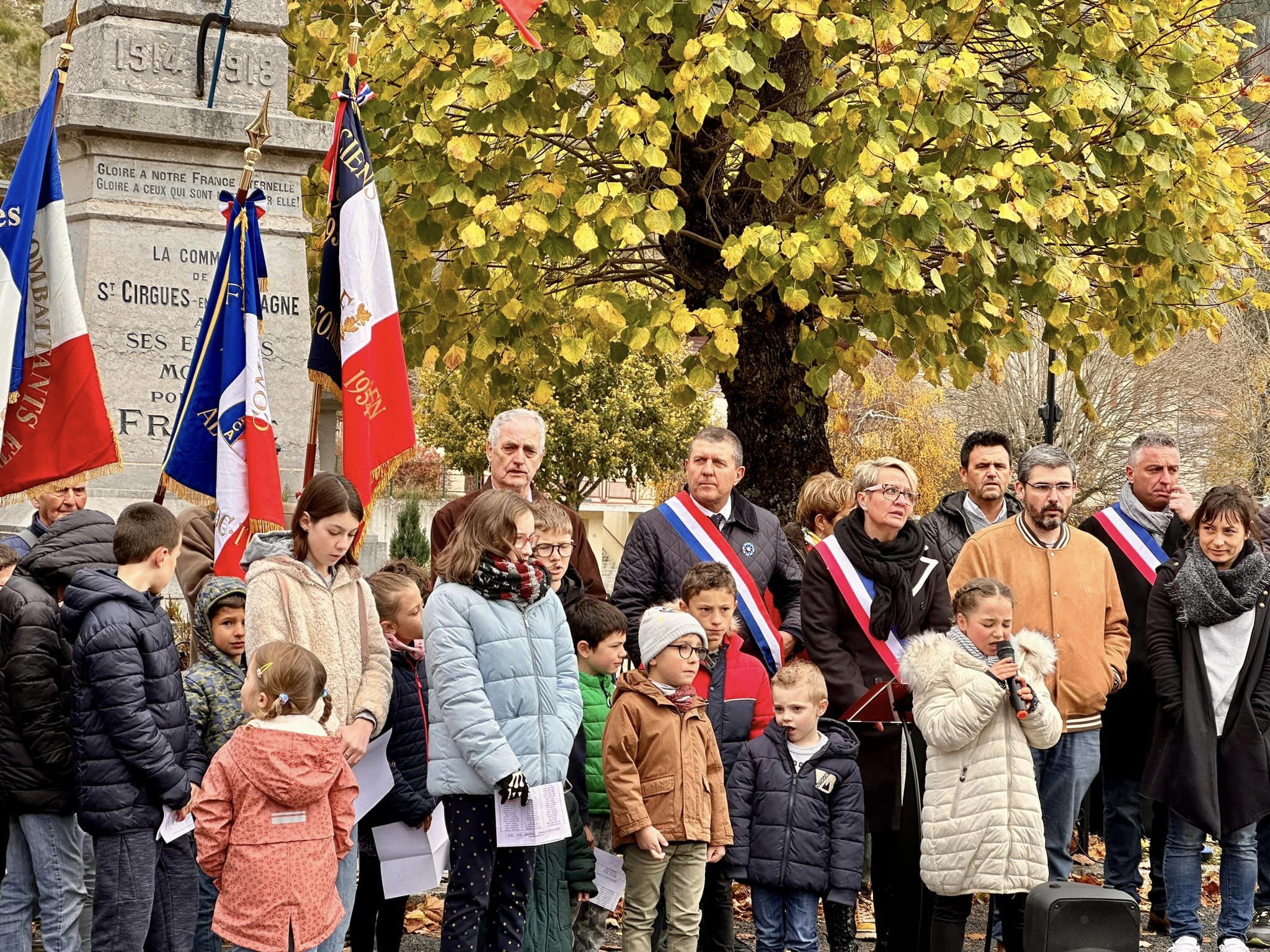 Commémoration du 11 novembre 2024 sur la Montagne Ardéchoise