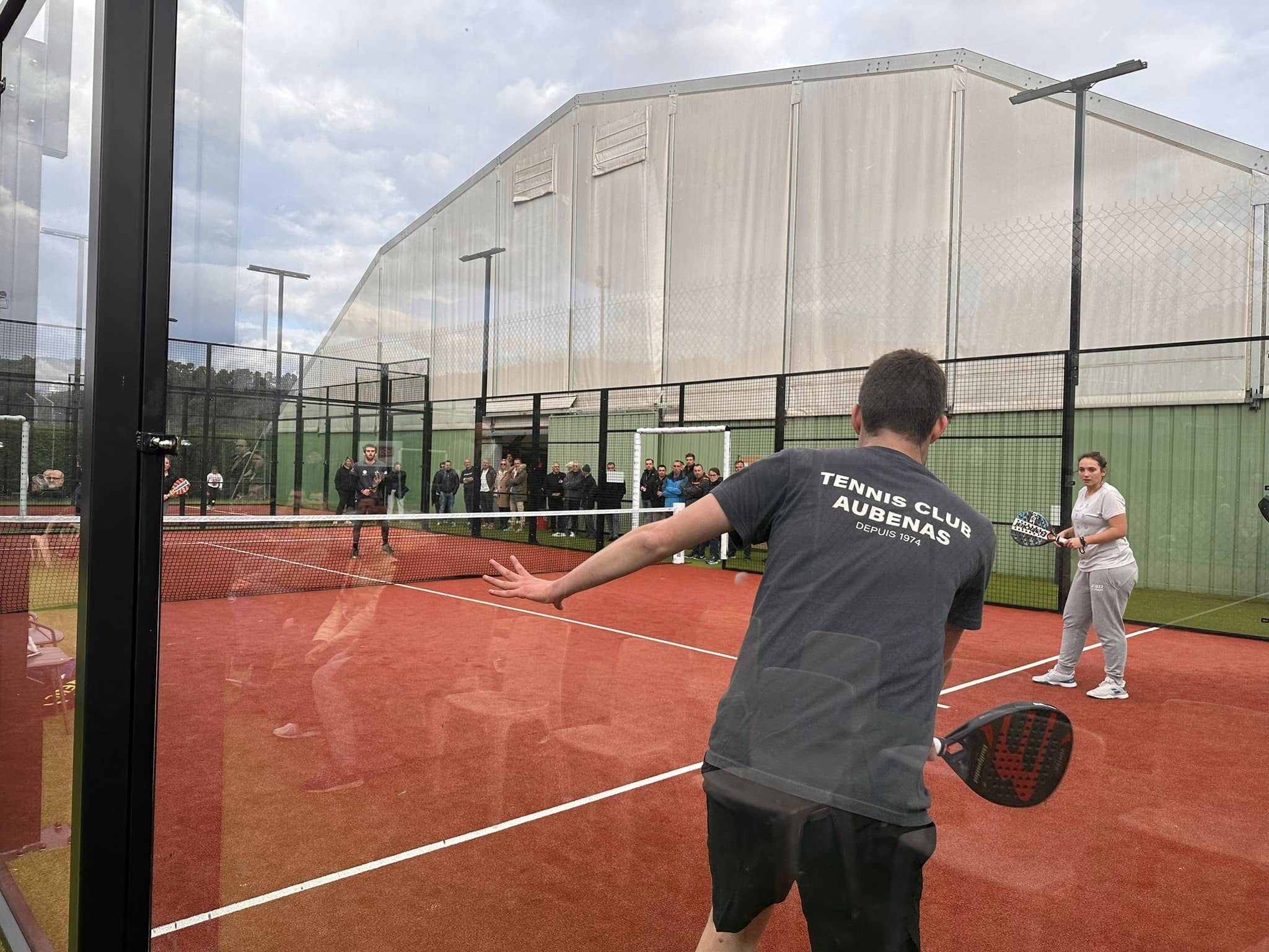 Belle inauguration des nouveaux terrains de Padel du Tennis Club d’Aubenas