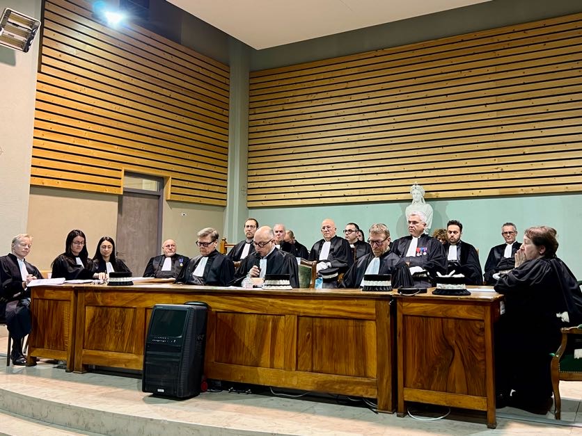 Rentrée solennelle du Tribunal de Commerce d’Aubenas.