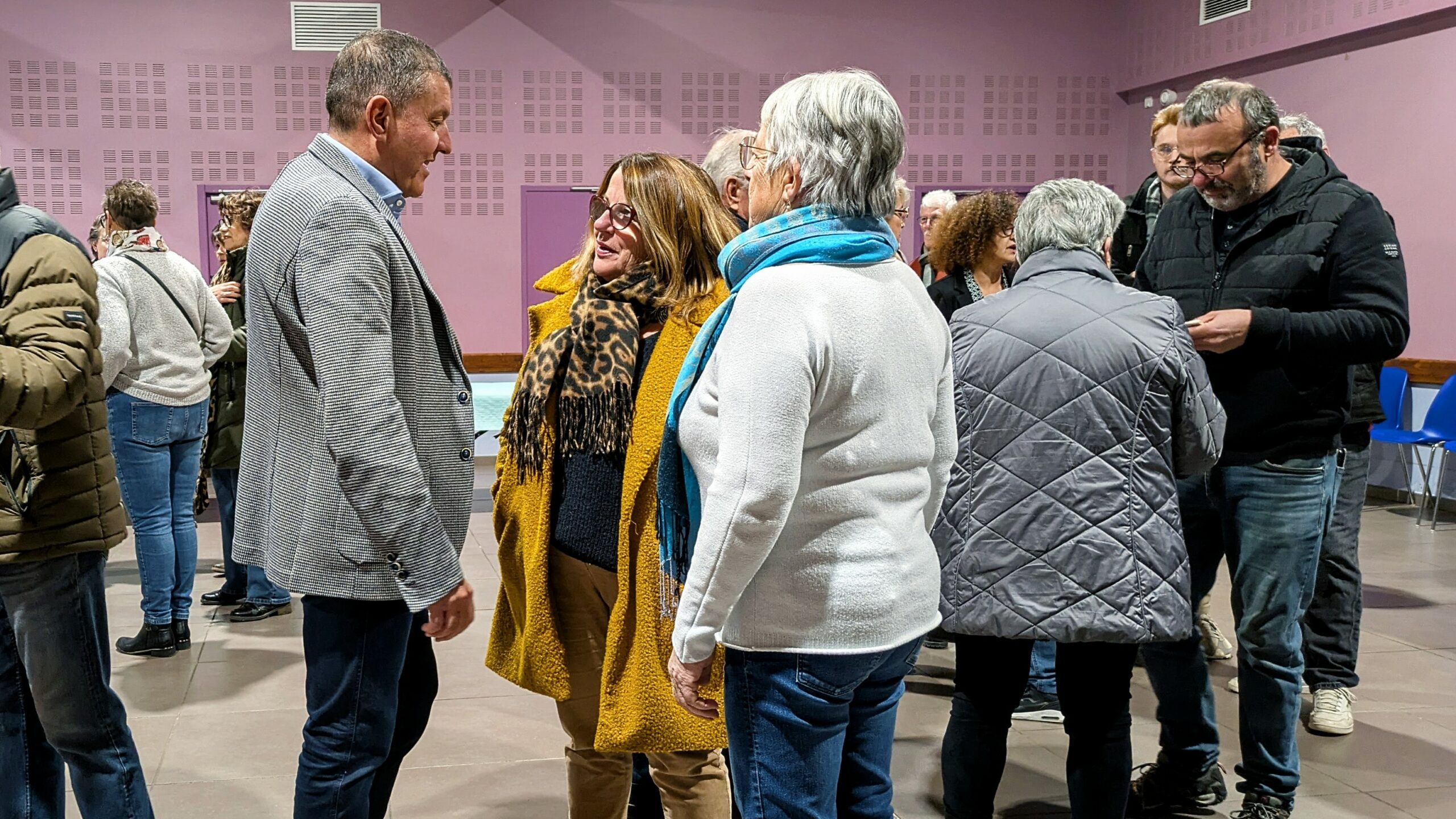 Cérémonie des voeux de Laurac-en-Vivarais.