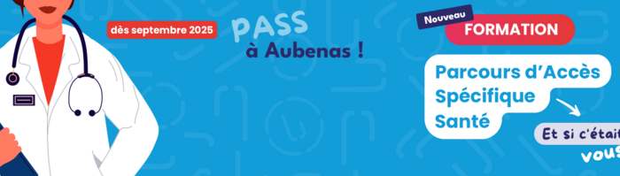 Jeunes Ardéchois : Découvrez la PASS, 1ʳᵉ année d’études de santé chez vous la semaine prochaine !