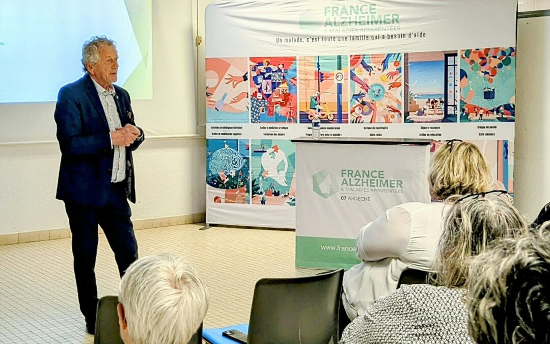 Le travail du groupe d’études “Alzheimer et maladies neurodégénératives”  se poursuit sur le terrain.