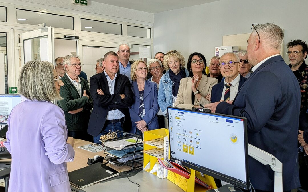 Inauguration de l’agence postale communale de Saint-Julien-du-Serre