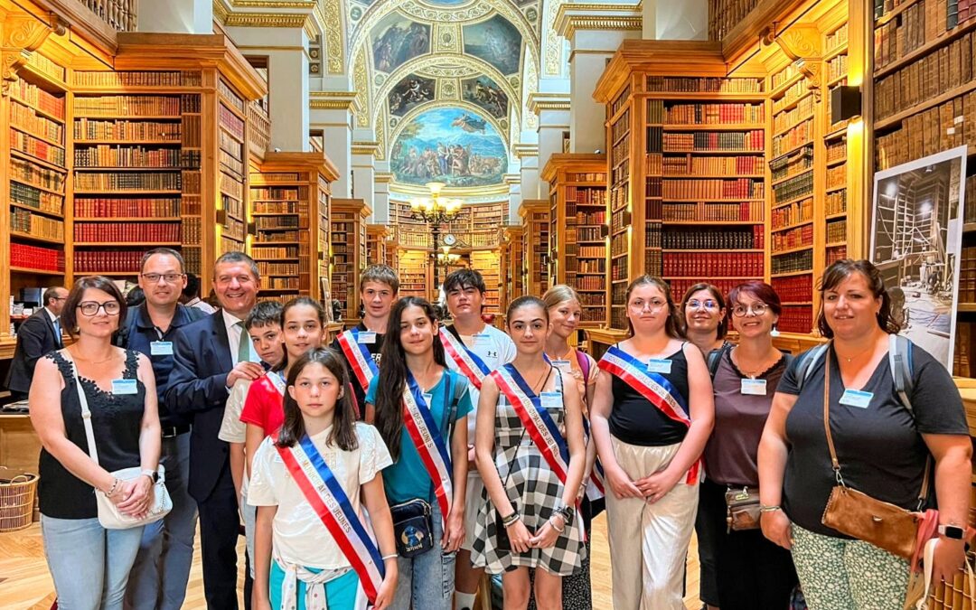 Le Conseil municipal des jeunes de Rosières à l’Assemblée nationale